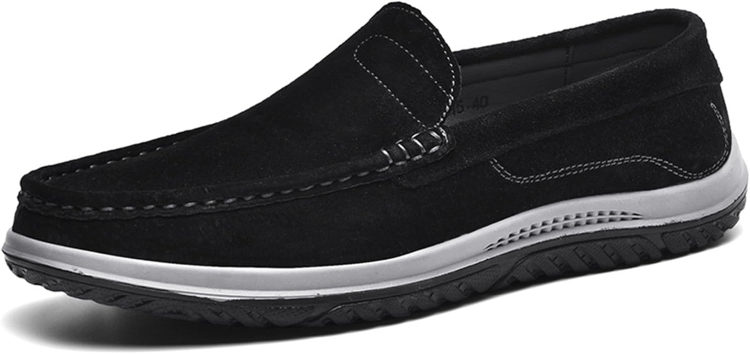 Мужские замшевые повседневные мокасины RiceelSor, слипоны, удобные, легкие ортопедические, с меховой подкладкой, теплые, обувь для прогулок и на каждый день, черный
Мужские замшевые повседневные мокасины RiceelSor, слипоны, удобные, легкие ортопедические, с меховой подкладкой, теплые, обувь для прогулок и на каждый день, черный