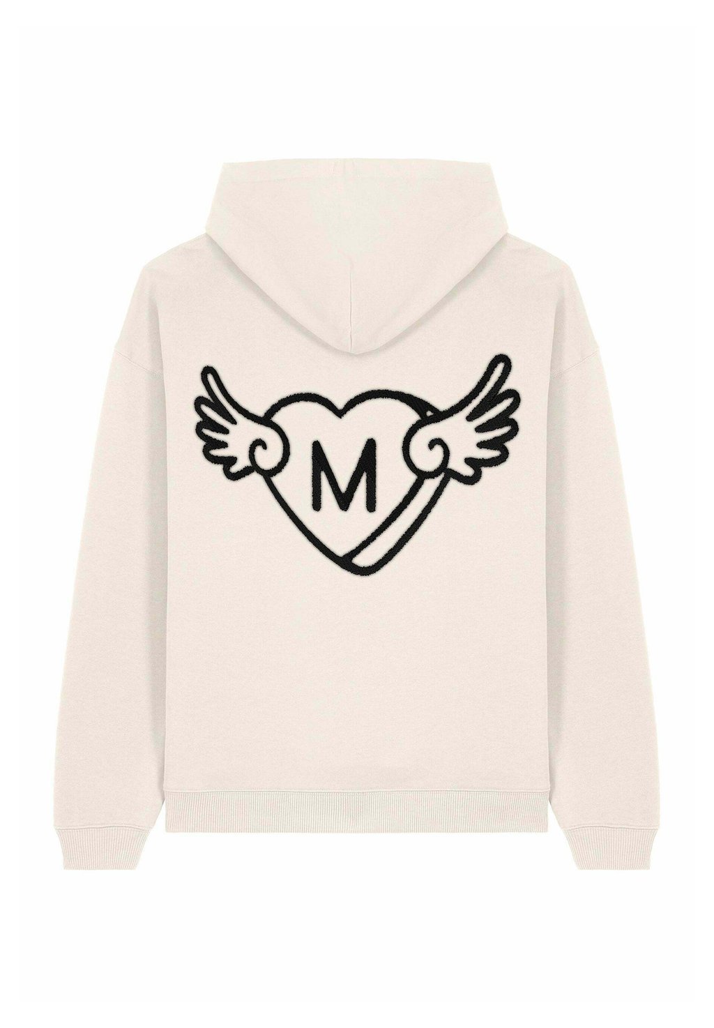 Толстовка WINGS BACK EMBROIDERY UNISEX - Hoodie Mira Paris, кремовый 
Толстовка WINGS BACK EMBROIDERY UNISEX - Hoodie Mira Paris, кремовый