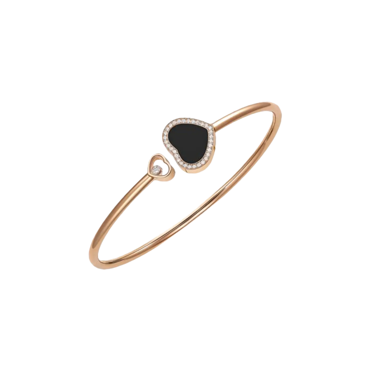 Chopard - happy hearts - жесткий браслет из розового золота с бриллиантами и ониксом - 85a074-5200 CHOPARD
Chopard - happy hearts - жесткий браслет из розового золота с бриллиантами и ониксом - 85a074-5200 CHOPARD