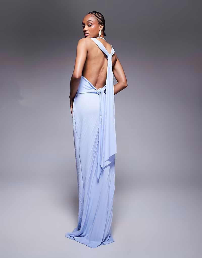 Длинное платье ASOS DESIGN с плиссировкой, косым вырезом и узлом на спине светло-голубого цвета ASOS Tall
Длинное платье ASOS DESIGN с плиссировкой, косым вырезом и узлом на спине светло-голубого цвета ASOS Tall
