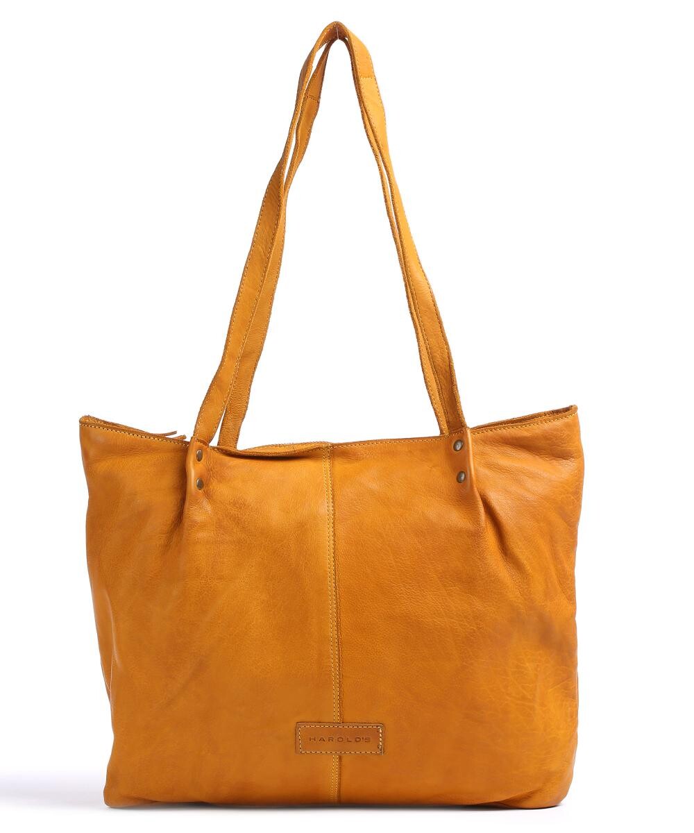 Сумка-Шопер подводная лодка из мягкой яловой кожи. Harold'S, желтый
Сумка-Шопер подводная лодка из мягкой яловой кожи. Harold'S, желтый