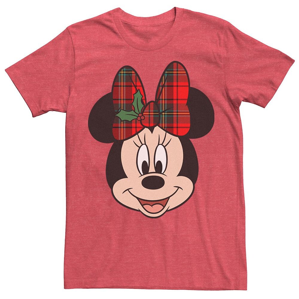 Мужская футболка с рождественским бантом Disney's Minnie Mouse Licensed Character, цвет Red Heather
Мужская футболка с рождественским бантом Disney's Minnie Mouse Licensed Character, цвет Red Heather