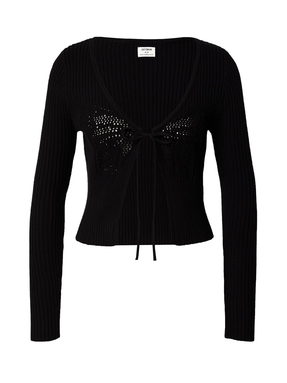 Вязаный кардиган Cotton On, черный
Вязаный кардиган Cotton On, черный