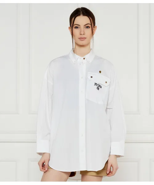 Рубашка Oversize fit Aeronautica Militare, белый
Рубашка Oversize fit Aeronautica Militare, белый