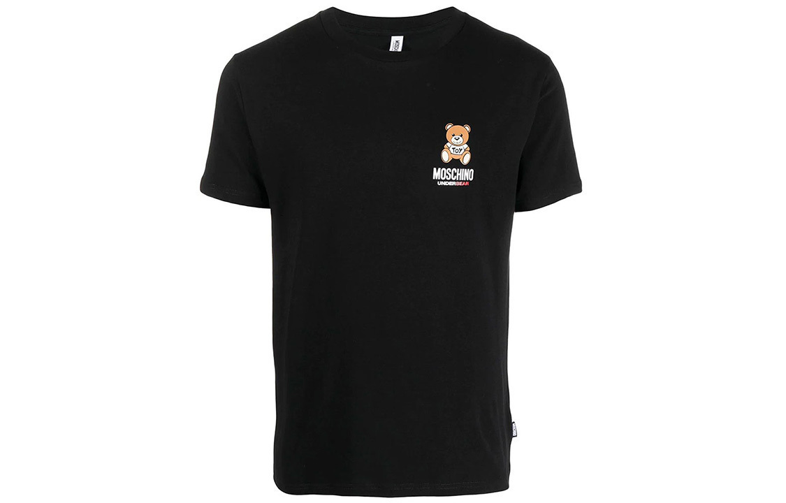 Футболка мужская черная MOSCHINO
Футболка мужская черная MOSCHINO