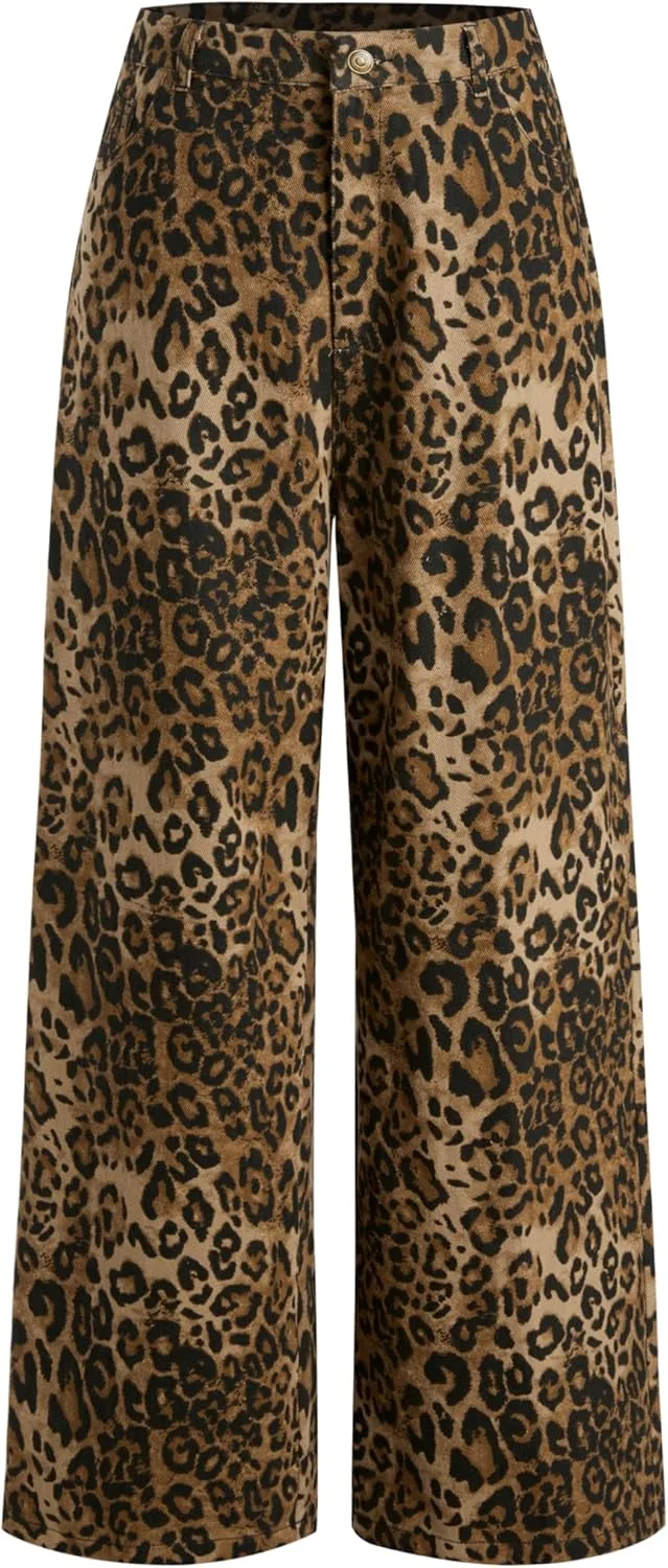 Джинсы CIDER Mid Waist с леопардовым принтом
Джинсы CIDER Mid Waist с леопардовым принтом
