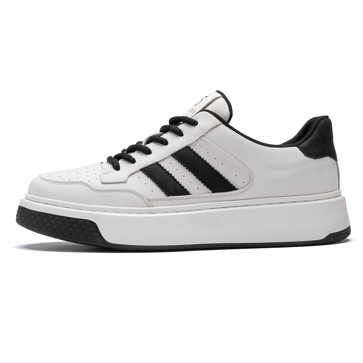 Кроссовки для скейтбординга мужские низкие белые черные 15 MINS
Кроссовки для скейтбординга мужские низкие белые черные 15 MINS