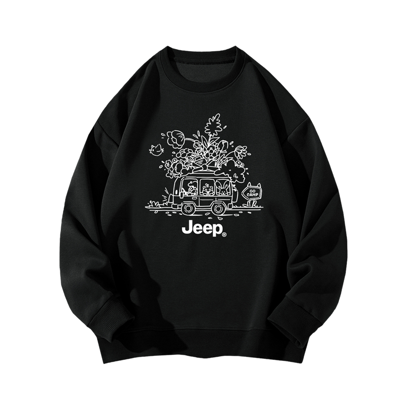 Детская толстовка Jeep, черный
Детская толстовка Jeep, черный