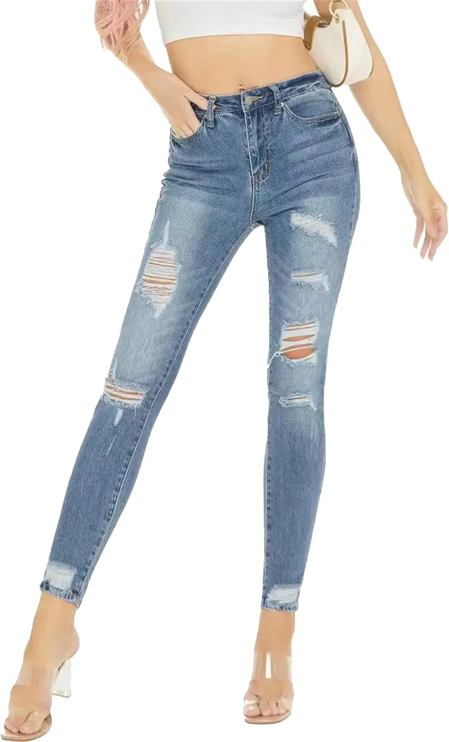 Женские рваные джинсы Casual DGHM-JLMY
Женские рваные джинсы Casual DGHM-JLMY