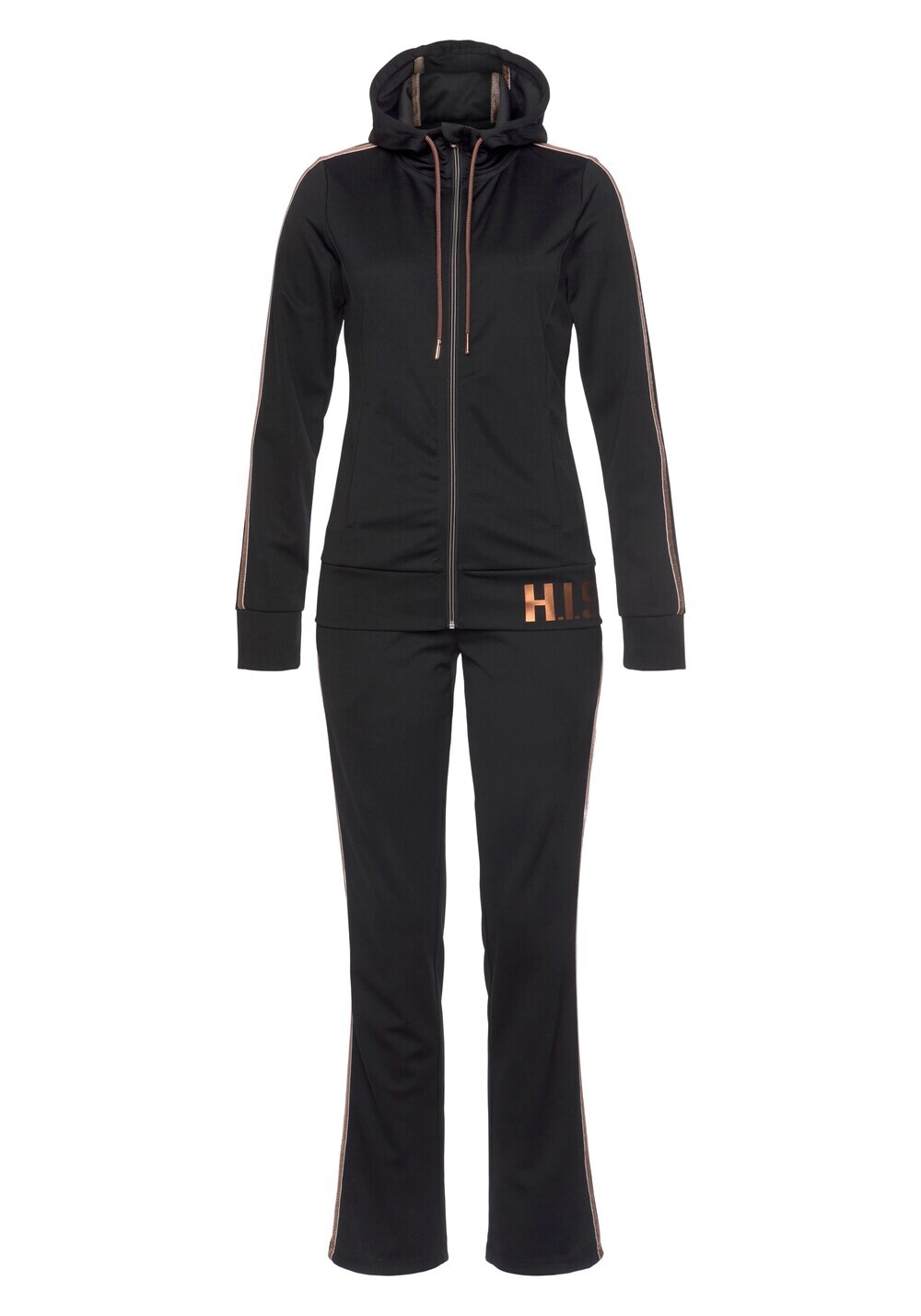 Тренировочный костюм H.I.S, черный
Тренировочный костюм H.I.S, черный