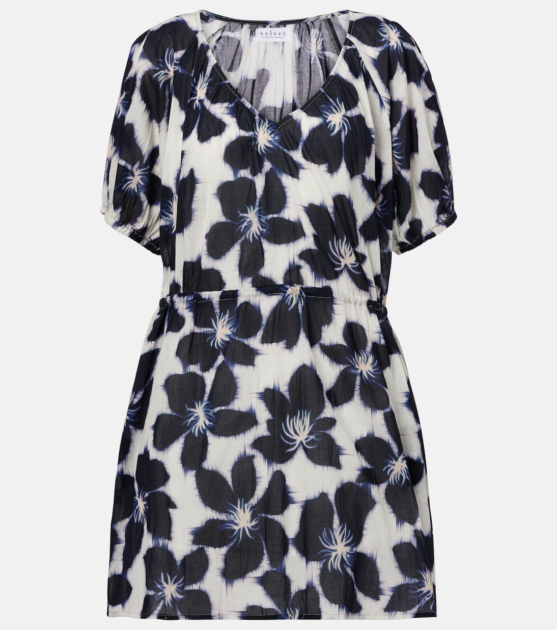 Хлопковое мини-платье из вуали с цветочным принтом в оттенке лесного ореха Velvet, Asul
Хлопковое мини-платье из вуали с цветочным принтом в оттенке лесного ореха Velvet, Asul