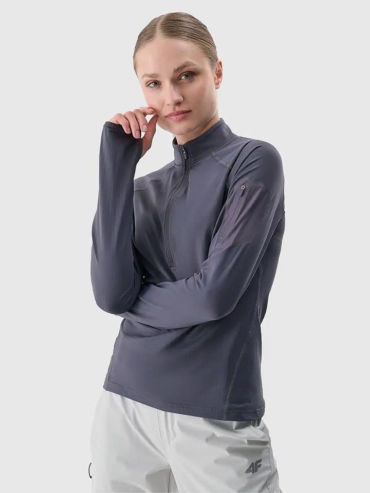 Функциональный лонгслив 4F, темно-синий
Функциональный лонгслив 4F, темно-синий