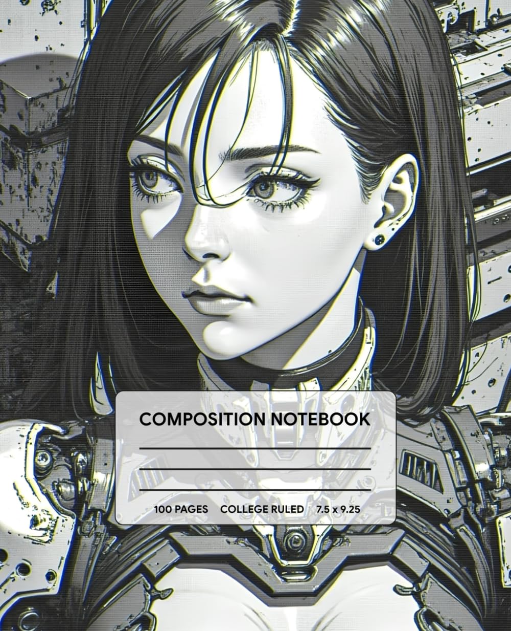Composition Notebook College Ruled: Monochrome Anime Girl Art. Minimalist Black & White Journal for Artists, Writers, and Students | 100 Pages (Independently published)
Composition Notebook College Ruled: Monochrome Anime Girl Art. Minimalist Black & White Journal for Artists, Writers, and Students | 100 Pages (Independently published)