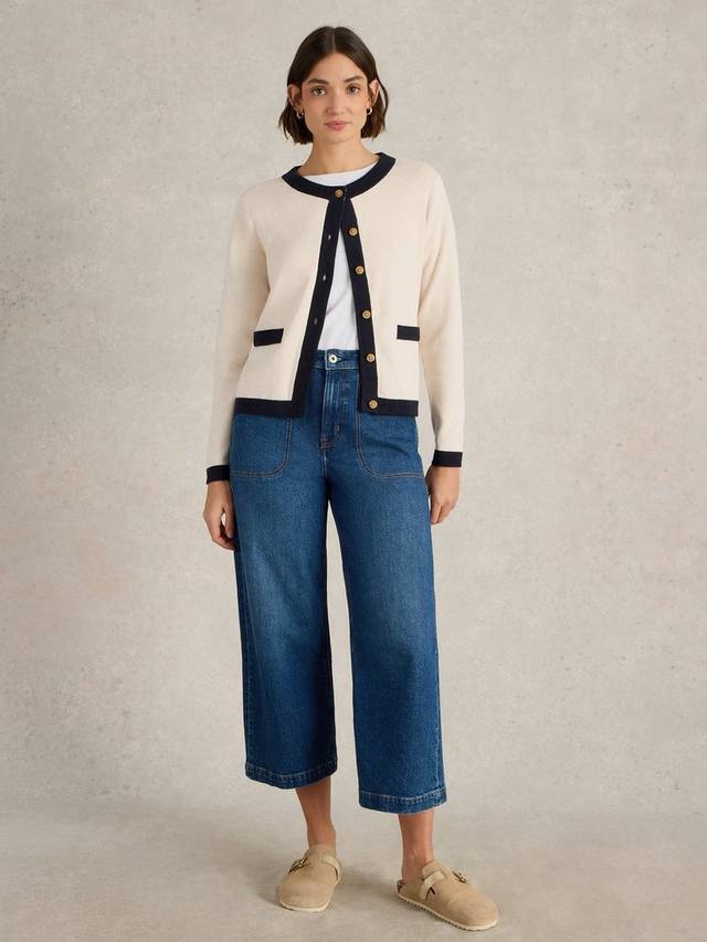 Контрастный кардиган из чистого органического хлопка charlotte White Stuff, цвет Natural/Multi
Контрастный кардиган из чистого органического хлопка charlotte White Stuff, цвет Natural/Multi