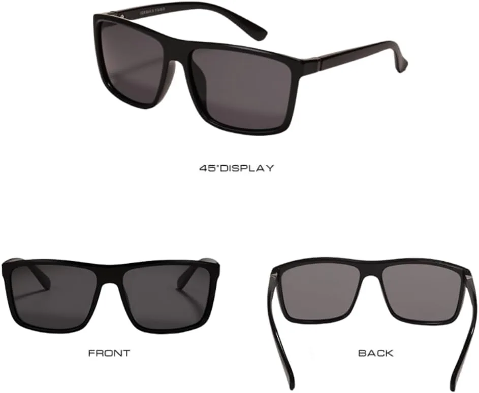 Классические поляризованные солнцезащитные очки для мужчин и женщин в стиле ретро, модные очки для вождения с защитой от УФ-излучения UV400 VFDHN, Amber
Классические поляризованные солнцезащитные очки для мужчин и женщин в стиле ретро, модные очки для вождения с защитой от УФ-излучения UV400 VFDHN, Amber