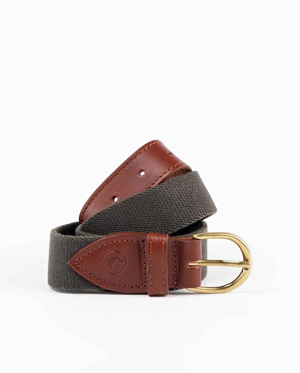 Мужской эластичный гладкий ремень El Ganso, темно-зеленый
Мужской эластичный гладкий ремень El Ganso, темно-зеленый