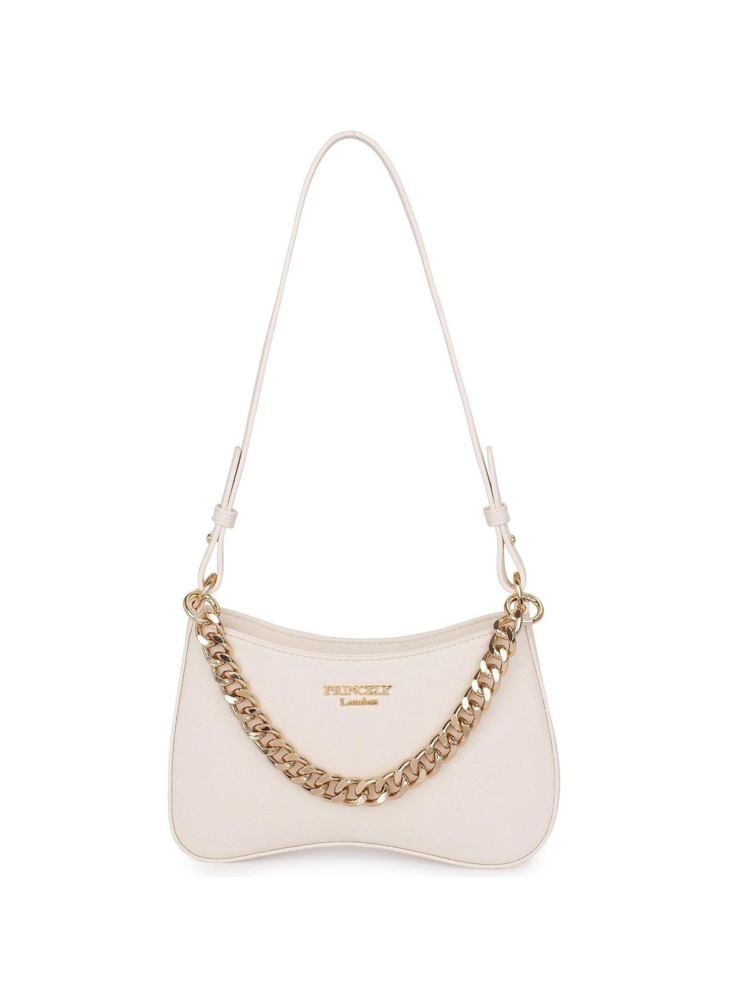 Princely London Плечевая сумка 'Nelly' в цвете Off White
Princely London Плечевая сумка 'Nelly' в цвете Off White