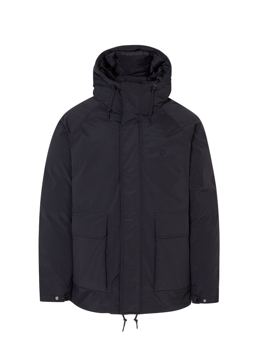 Термо пуховик Volcom Athletic Jacket NORTHERNMAN, черный 
Термо пуховик Volcom Athletic Jacket NORTHERNMAN, черный