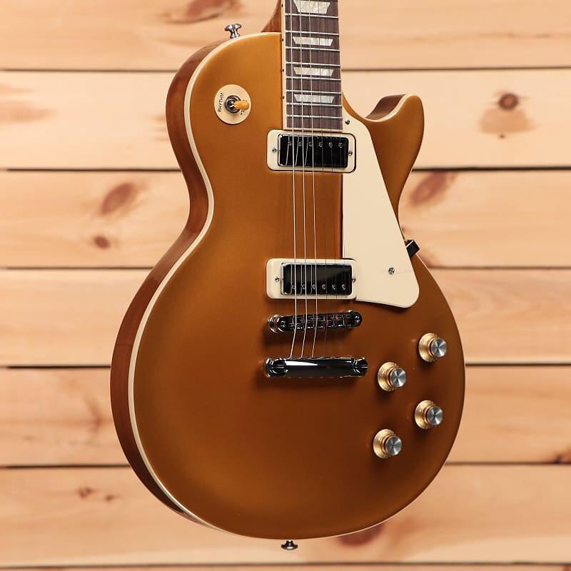Электрогитара Gibson Les Paul 70s Deluxe - Goldtop - 220710052 - PLEK'd
Электрогитара Gibson Les Paul 70s Deluxe - Goldtop - 220710052 - PLEK'd