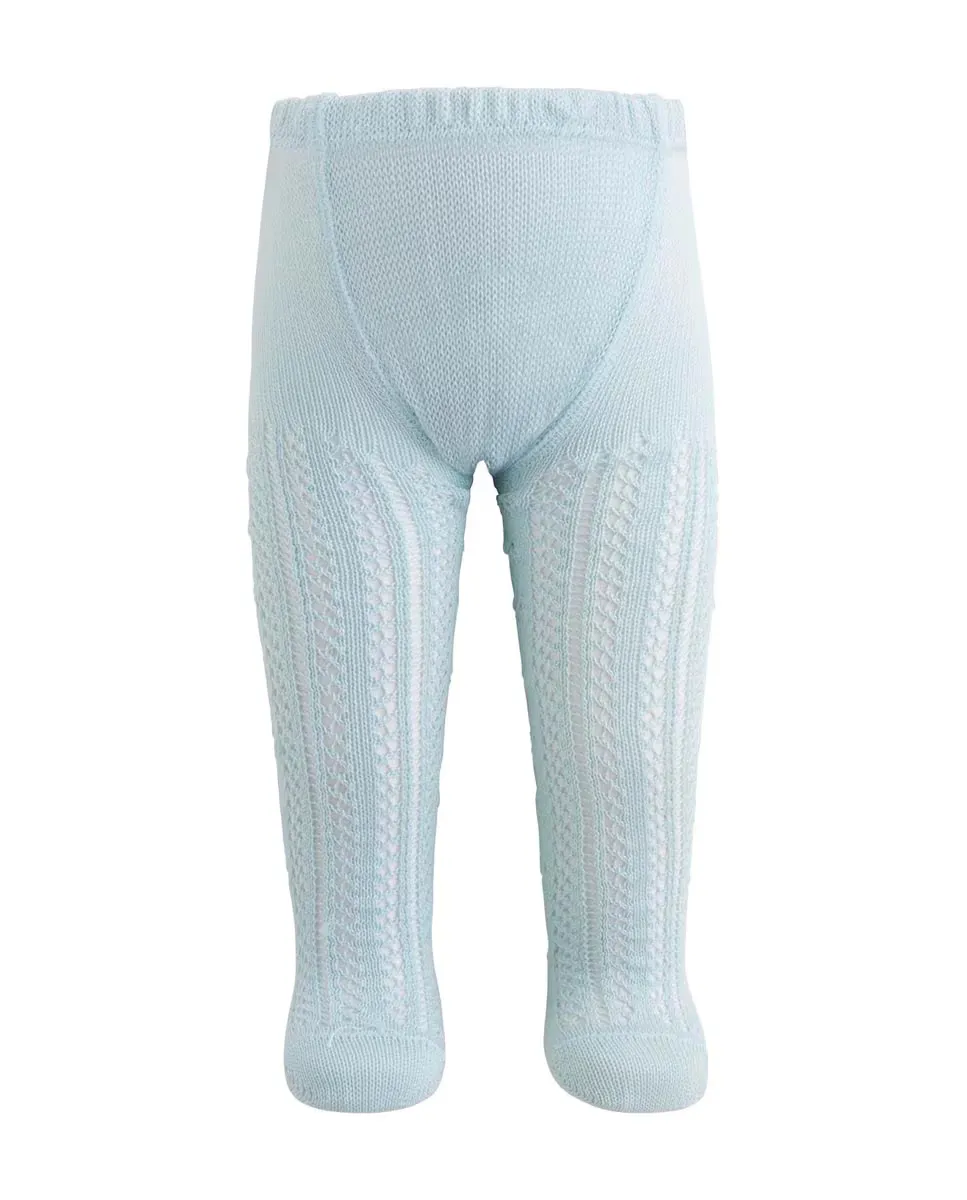 В упаковке 2 хлопковые колготки с ажуром Punto Blanco, светло-голубой
В упаковке 2 хлопковые колготки с ажуром Punto Blanco, светло-голубой