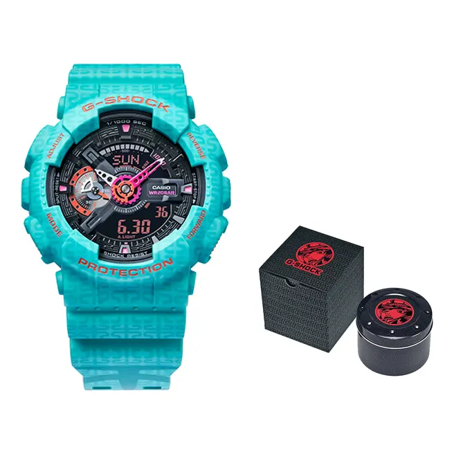 Casio G-Shock Аналогово-цифровые часы 'Зелено-синие'
Casio G-Shock Аналогово-цифровые часы 'Зелено-синие'