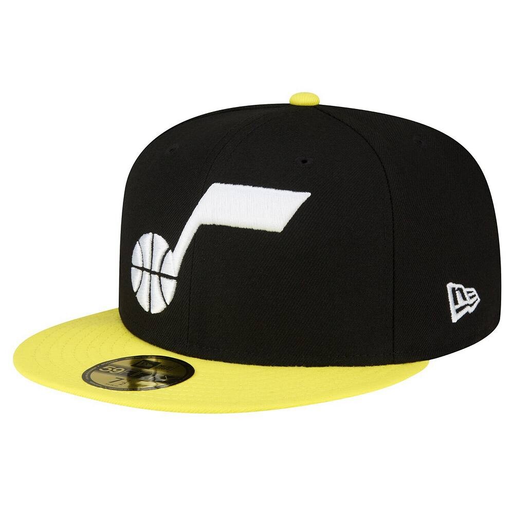 Мужская приталенная шляпа New Era черная/желтая Utah Jazz 2-Tone 59FIFTY, цвет Jaz Black 
Мужская приталенная шляпа New Era черная/желтая Utah Jazz 2-Tone 59FIFTY, цвет Jaz Black