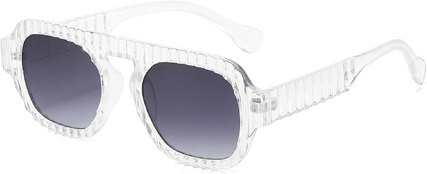 Уникальные квадратные женские солнцезащитные очки с градиентным покрытием UV400, модные двухцветные мужские солнцезащитные очки синего и оранжевого цвета mincl, Clear Gray
Уникальные квадратные женские солнцезащитные очки с градиентным покрытием UV400, модные двухцветные мужские солнцезащитные очки синего и оранжевого цвета mincl, Clear Gray