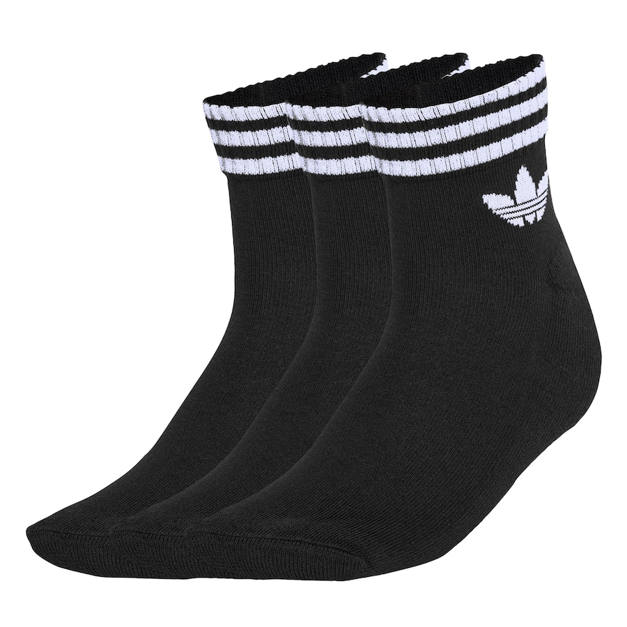 Носки ADIDAS ORIGINALS 3-Stripes Ankle 3 Pairs, черный
Носки ADIDAS ORIGINALS 3-Stripes Ankle 3 Pairs, черный