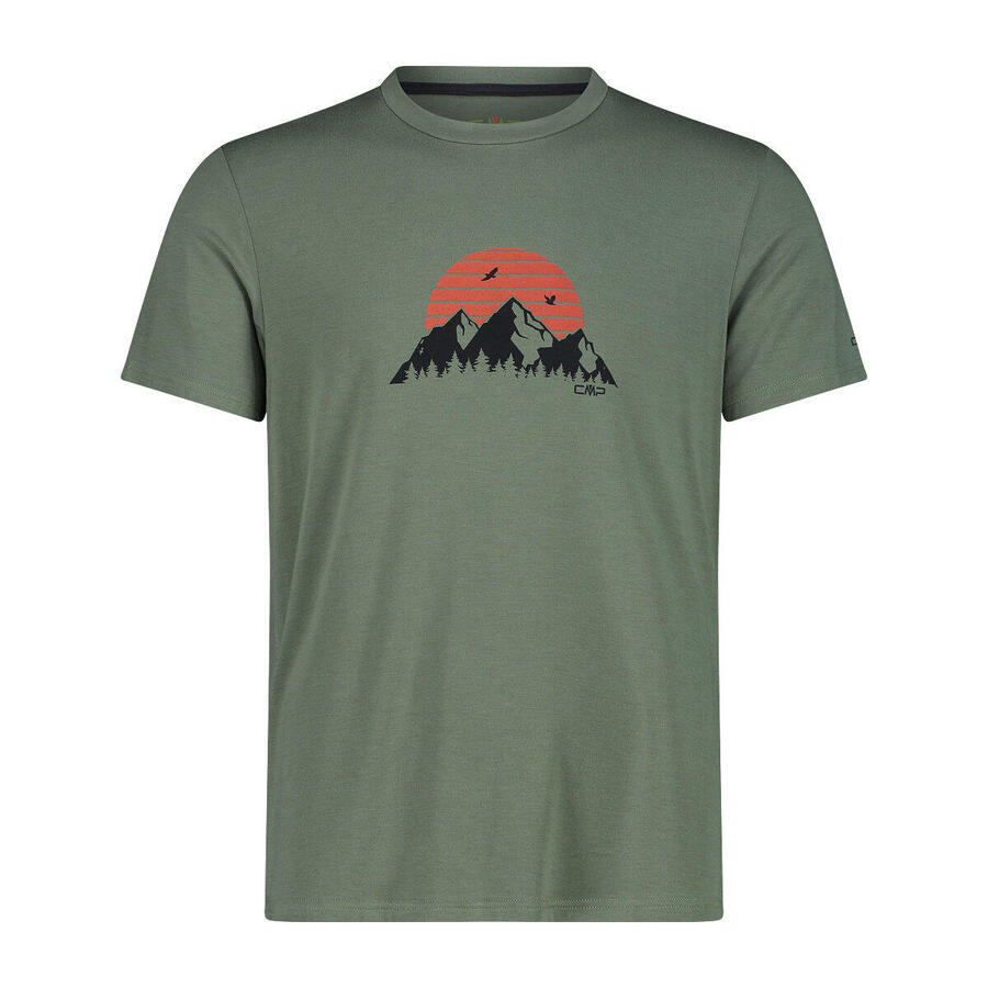 Футболка с принтом CMP из бамбукового джерси для мужчин
Футболка с принтом CMP из бамбукового джерси для мужчин