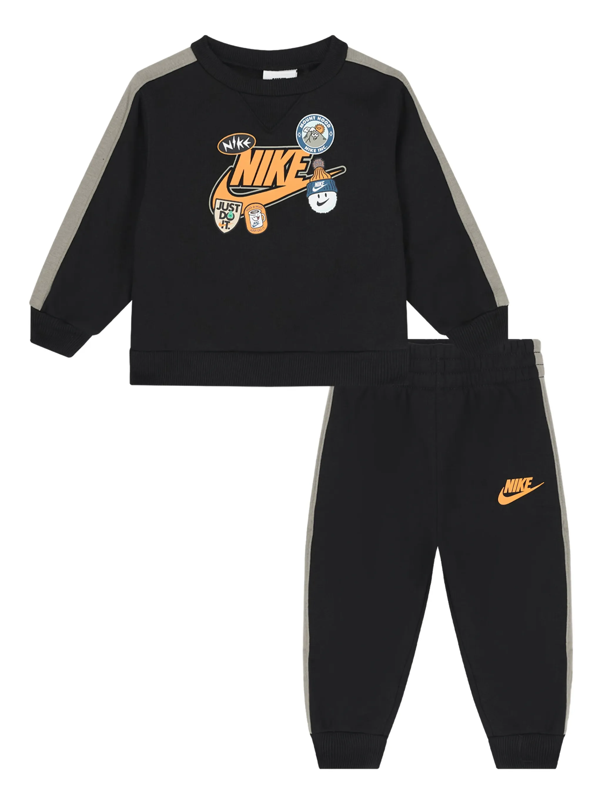 Спортивный костюм с логотипом Nike Kids, черный
Спортивный костюм с логотипом Nike Kids, черный