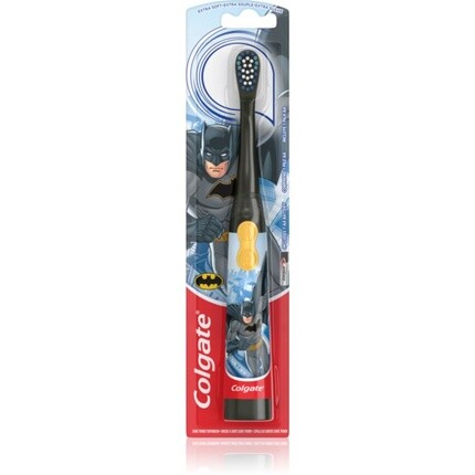 Зубная щетка Colgate Kids Batman на батарейках — очень мягкая щетина
Зубная щетка Colgate Kids Batman на батарейках — очень мягкая щетина
