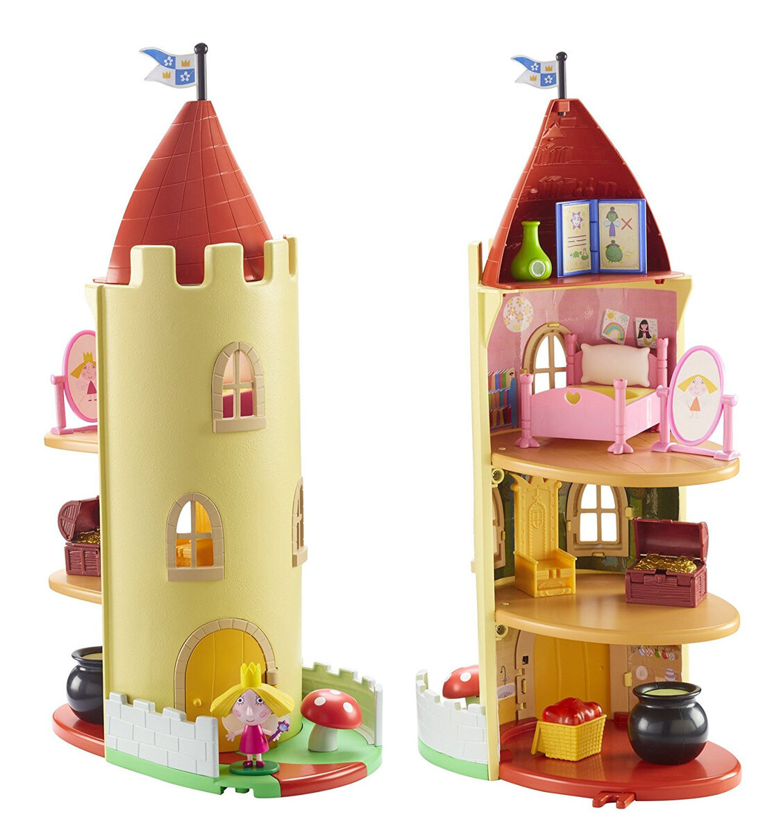 Персонаж, Маленькое королевство Бена и Холли, замок со статуэткой Character Options
Персонаж, Маленькое королевство Бена и Холли, замок со статуэткой Character Options