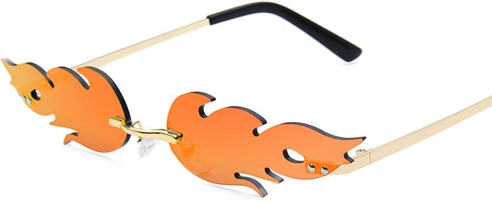 Модные солнцезащитные очки Flame для женщин и мужчин, без оправы, с волнообразным рисунком, узкие очки, сувениры для вечеринок, реквизит для фотосессий, костюмы для косплея Froiny, Style 2
Модные солнцезащитные очки Flame для женщин и мужчин, без оправы, с волнообразным рисунком, узкие очки, сувениры для вечеринок, реквизит для фотосессий, костюмы для косплея Froiny, Style 2