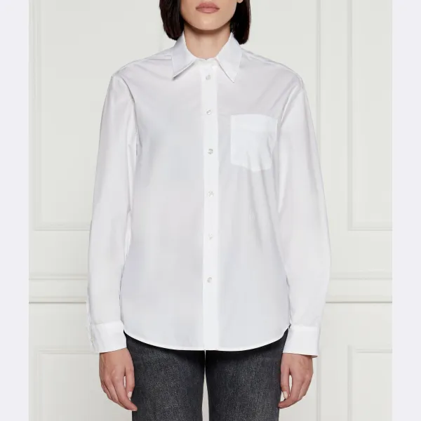 Корейская рубашка стандартного кроя Pinko, белый
Корейская рубашка стандартного кроя Pinko, белый