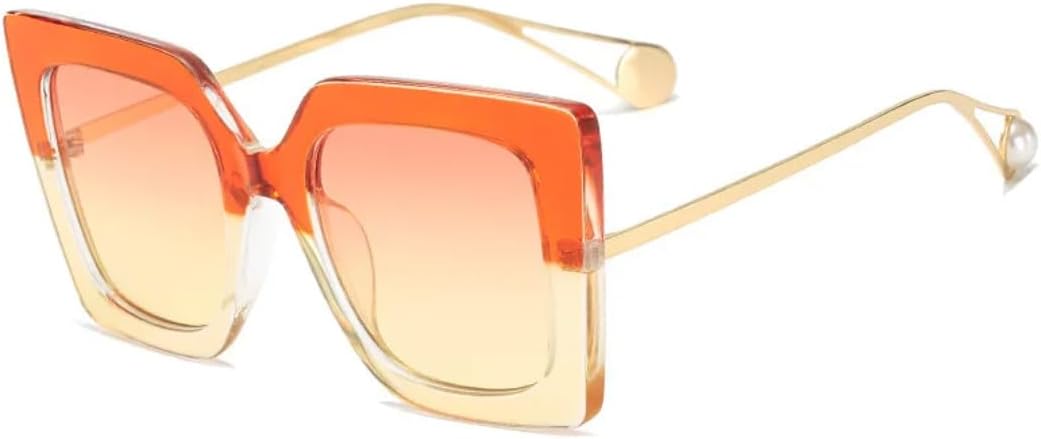 Солнцезащитные очки для мужчин и женщин - защита UV400 - увеличенная оправа "кошачий глаз" с градиентными линзами для занятий спортом на открытом воздухе и вождения DSVIGF, Orange
Солнцезащитные очки для мужчин и женщин - защита UV400 - увеличенная оправа "кошачий глаз" с градиентными линзами для занятий спортом на открытом воздухе и вождения DSVIGF, Orange