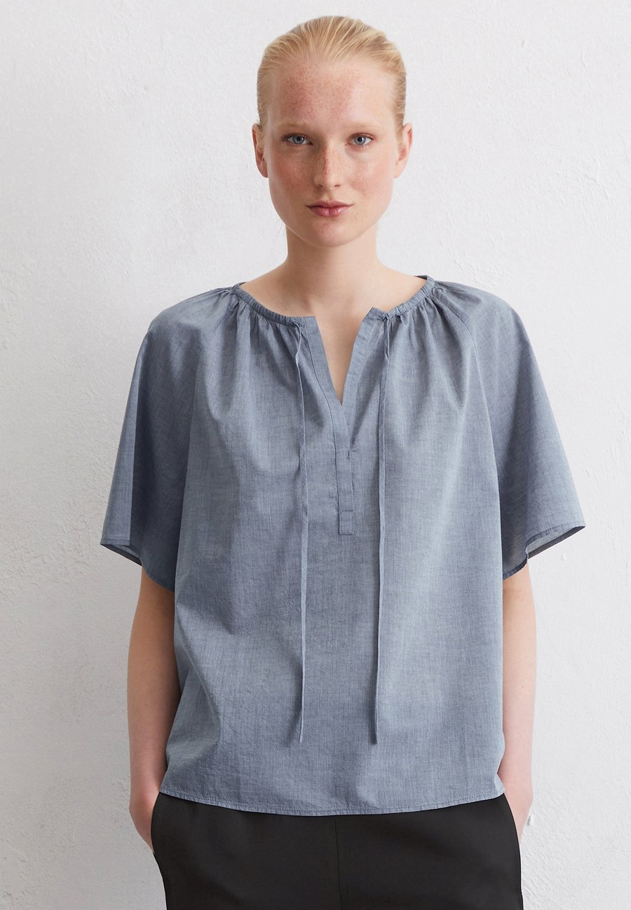 Блуза Marc O'Polo KURZARM RELAXED, Blue Melange/Blue
Блуза Marc O'Polo KURZARM RELAXED, Blue Melange/Blue