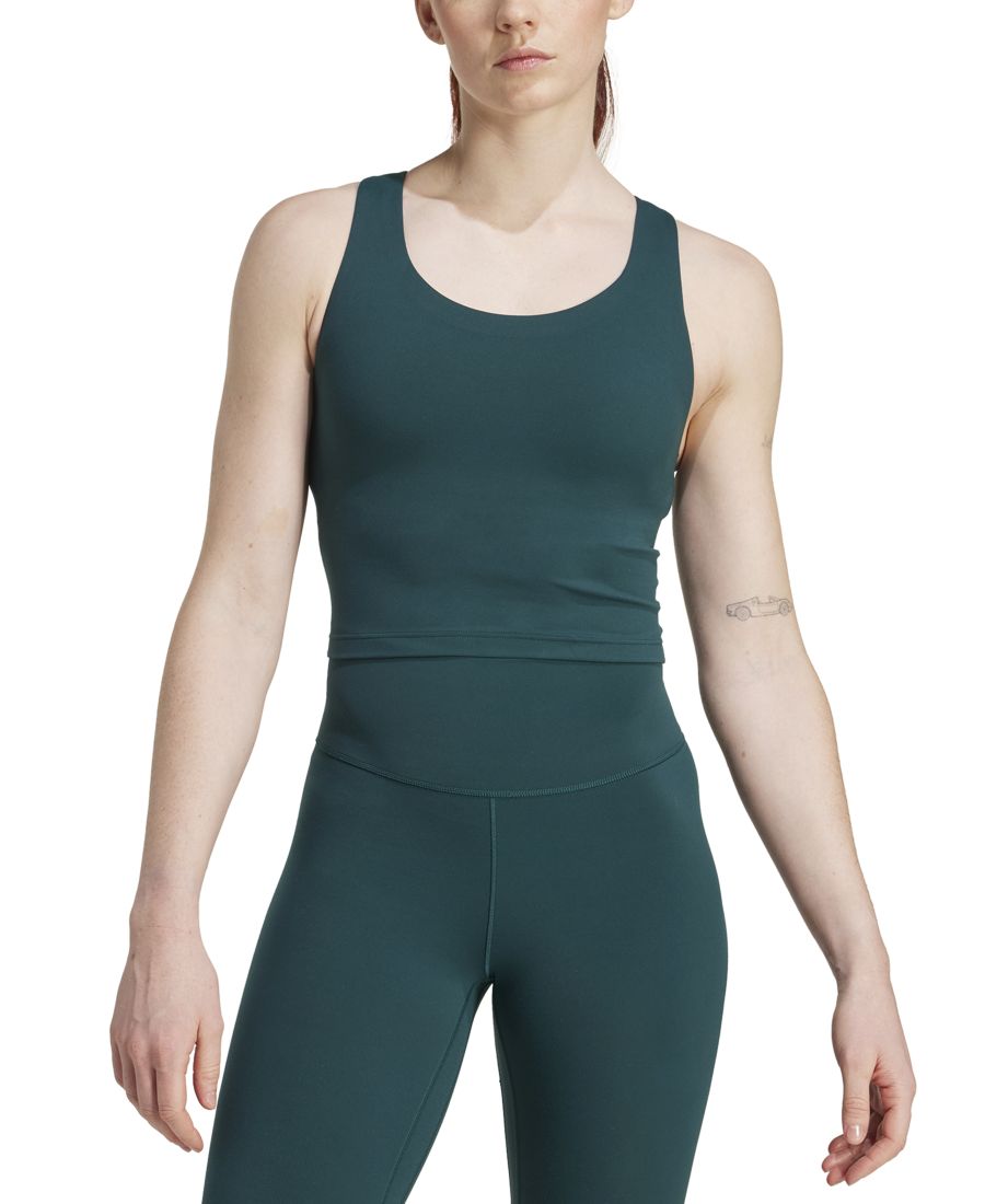 Женская майка-топ All Me со средней степенью поддержки и поддержкой бюстгальтера Adidas, Aurora Ivory
Женская майка-топ All Me со средней степенью поддержки и поддержкой бюстгальтера Adidas, Aurora Ivory