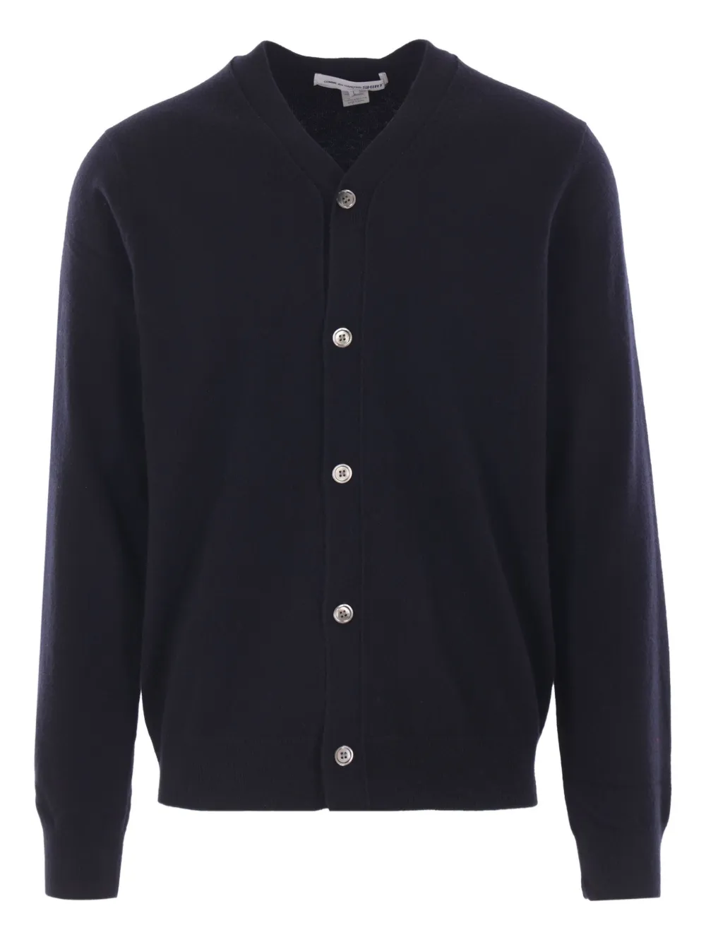 Шерстяной кардиган с V-образным вырезом Comme Des Garçons Homme, черный
Шерстяной кардиган с V-образным вырезом Comme Des Garçons Homme, черный