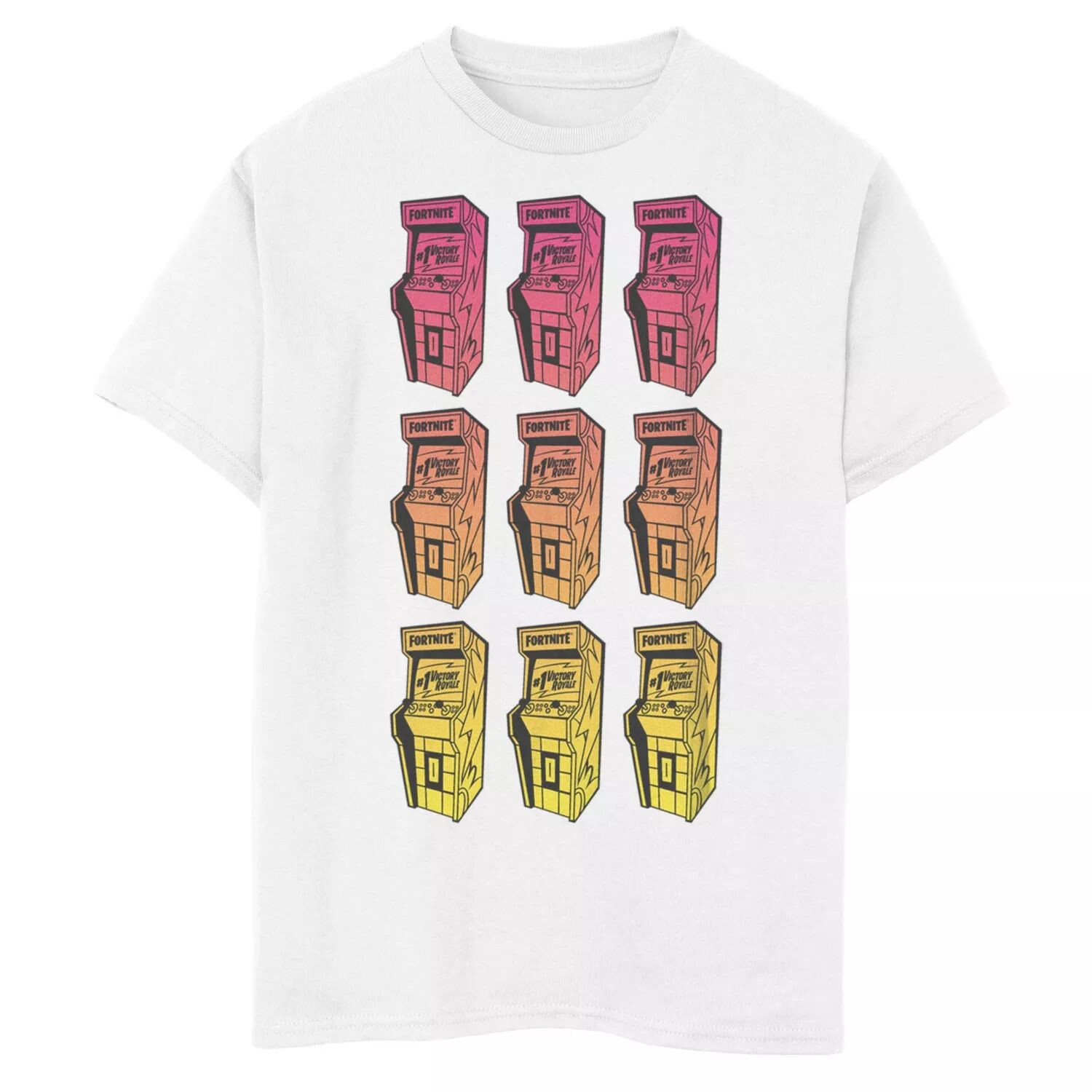 Футболка Fortnite Arcade Machine Stack для мальчиков 8–20 лет с портретным рисунком и градиентом Licensed Character
Футболка Fortnite Arcade Machine Stack для мальчиков 8–20 лет с портретным рисунком и градиентом Licensed Character