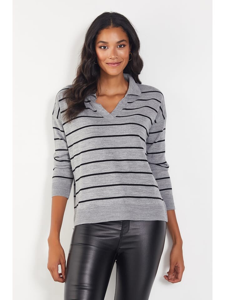 Пуловер Milan Kiss, цвет grau/schwarz
Пуловер Milan Kiss, цвет grau/schwarz