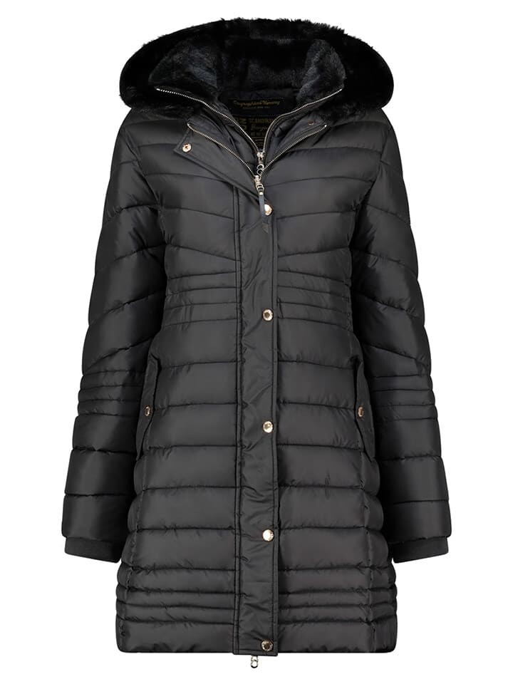 Стеганое пальто Geographical Norway Steppmantel Biensur, черный
Стеганое пальто Geographical Norway Steppmantel Biensur, черный