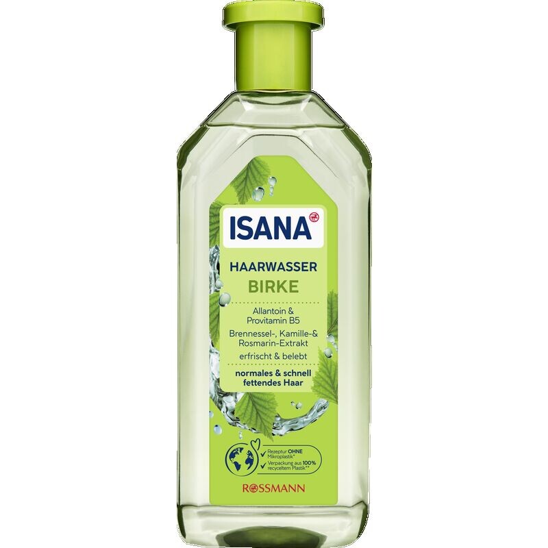Березовый тоник для волос ISANA, 500 ml
Березовый тоник для волос ISANA, 500 ml