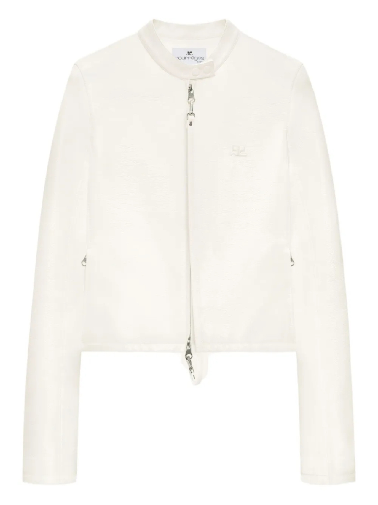 Укороченная куртка Courrèges City на молнии спереди, белый
Укороченная куртка Courrèges City на молнии спереди, белый