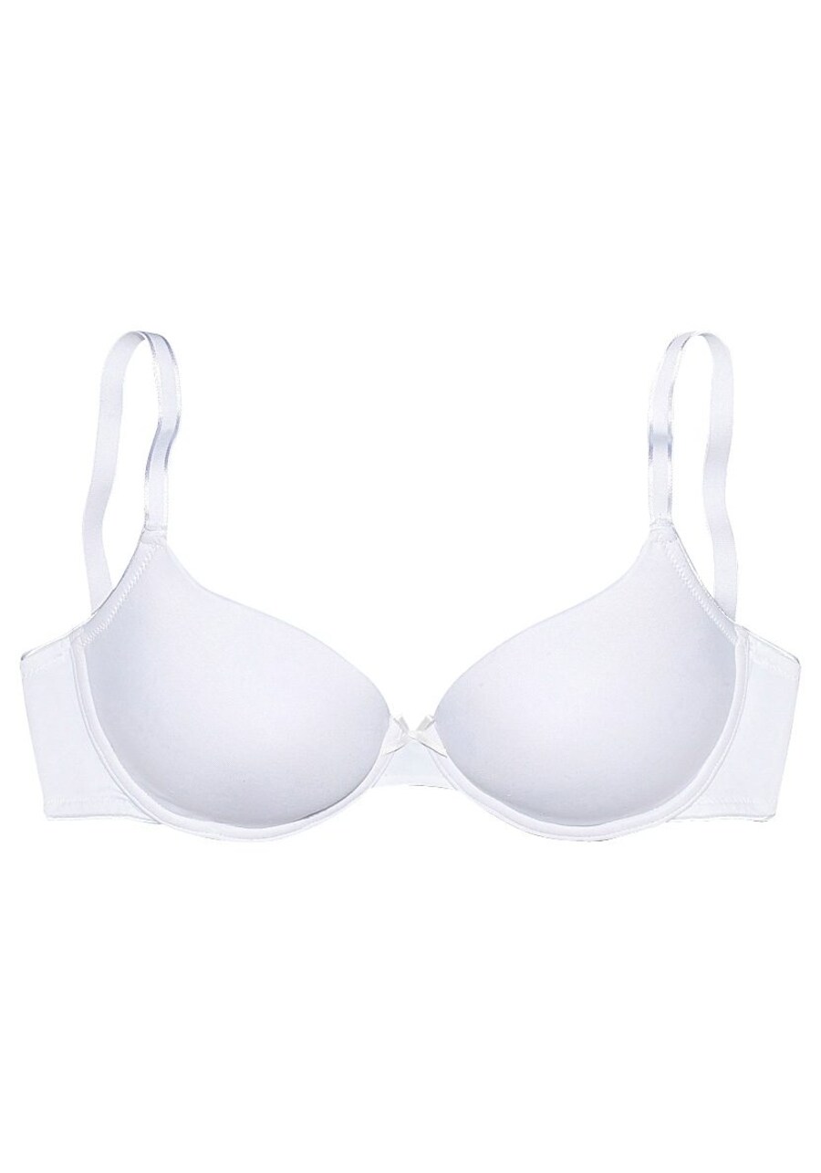 Обычный бюстгальтер LASCANA, белый
Обычный бюстгальтер LASCANA, белый