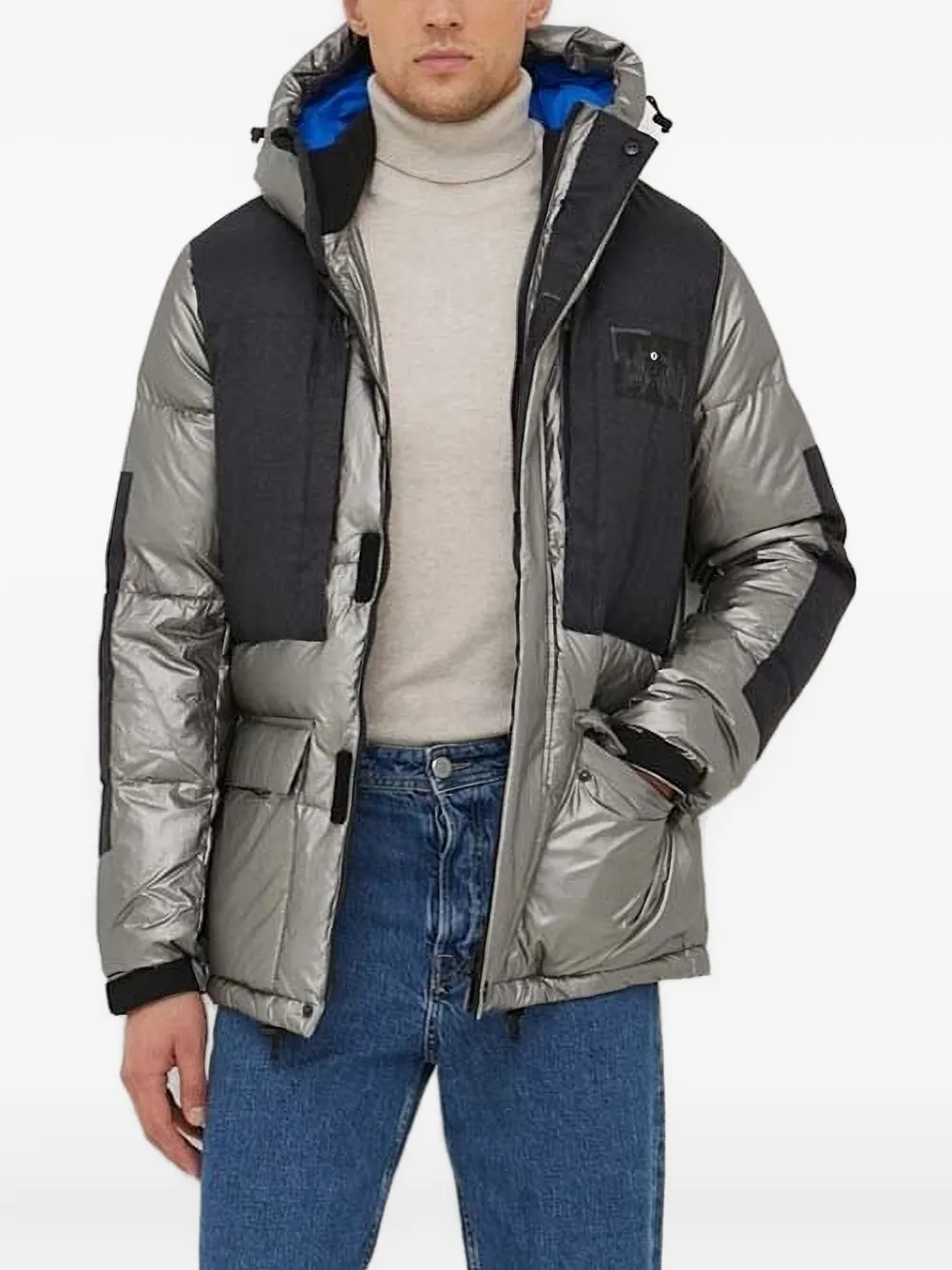 Пуховик Watkins со вставками La Martina, серебряный
Пуховик Watkins со вставками La Martina, серебряный