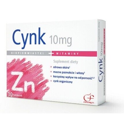 Цинк 10мг 30 таблеток, Colfarm
Цинк 10мг 30 таблеток, Colfarm