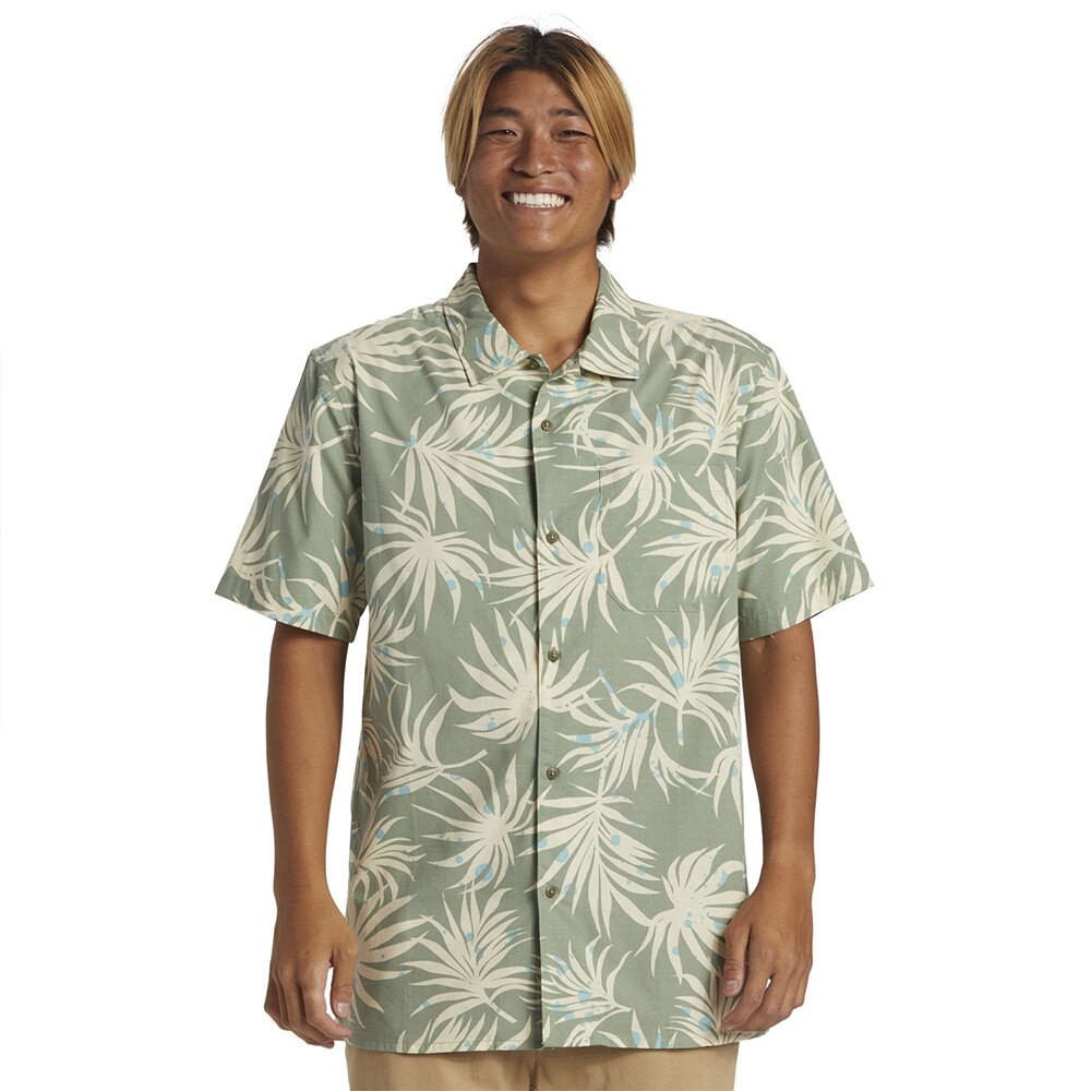 Рубашка с коротким рукавом Quiksilver Beach Club Casu, зеленый
Рубашка с коротким рукавом Quiksilver Beach Club Casu, зеленый