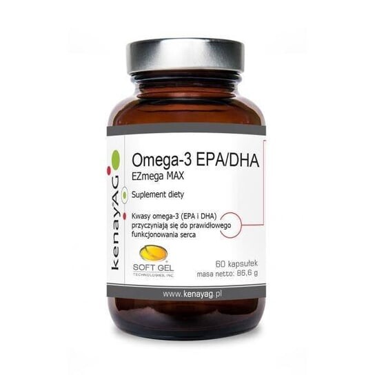 Омега-3 ЭПК/ДГК EZmega MAX (60 капсул) KenayAg
Омега-3 ЭПК/ДГК EZmega MAX (60 капсул) KenayAg