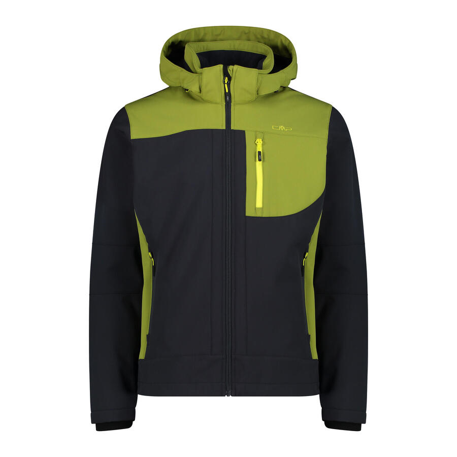 Мужская куртка CMP Softshell с капюшоном и застежкой-молнией 3A01787N
Мужская куртка CMP Softshell с капюшоном и застежкой-молнией 3A01787N