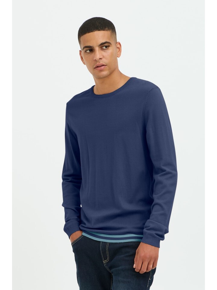 Пуловер BLEND Strick, синий
Пуловер BLEND Strick, синий